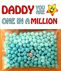 You're One in a Million Novelty Sweets Fun Gift Boy Father Friend Fiancé Husband