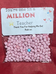You're One in a Million Novelty Sweets Fun Gift Boy Father Friend Fiancé Husband