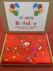 Personalised Chocolates Sweet Hamper Gift Box Present Birthday Anniversary