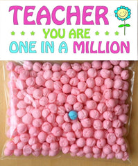You're One in a Million Novelty Sweets Fun Gift Boy Father Friend Fiancé Husband