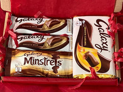 GALAXY MILK CHOCOLATE PERSONALISED HAMPER GIFT BOX PRESENT SELECTION BIRTHDAY🎁