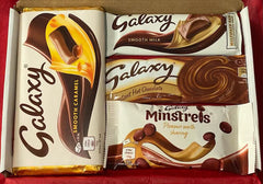 Galaxy Cookie Cream Milk Chocolate Sweet Personalised Box Hamper Birthday Gift🎁