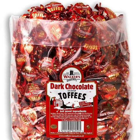 Walkers Nonsuch Dark Chocolate Toffees Wrapped Sweets Pick N Mix Favours Party