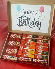 Personalised KitKat Chocolate Gift Hamper Birthday, Best Friend, Fathers Day Box