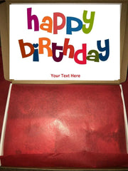 CADBURY Chocolate Sweet Gift Box Hamper Present Personalised Birthday Sweet