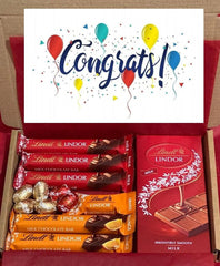 Lindt CHOCOLATE PERSONALIZED HAMPER Sweet Gift Box Lindor Lint Letterbox Present