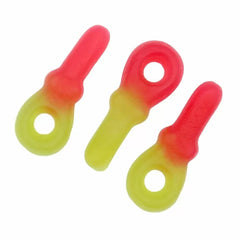 Strawberry Dummies Vegan Retro Sweets Party Wedding Candy Favours Pick n Mix Kid
