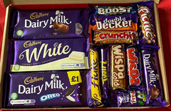 Cadbury Chocolate Sweet Easter Gifts Box Hamper Dairy Milk Personalised Treat