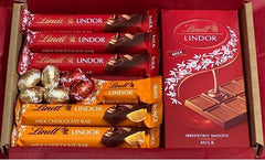 Personalised Lindor Lindt Chocolate Sweet Hamper Box Gifts for Men Gifts For Her