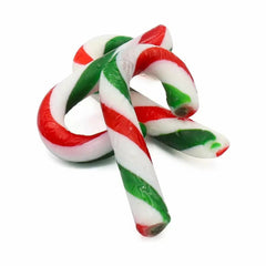 PEPPERMINT MINI CHRISTMAS CANDY CANES X 250 (FULL TUB) XMAS, BULK RETRO SWEETS