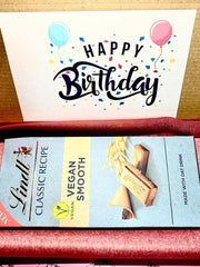 Vegan Gluten Dairy Free Chocolate Sweets Hamper Gift Box Present Birthday Father