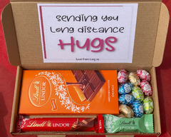 Personalised Lindor Lindt Chocolate Sweet Hamper Box Gifts for Men Gifts For Her