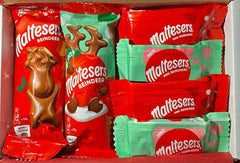 CHOCOLATE PERSONALISED HAMPER GIFT BOX Christmas Present Maltesers Bars Milk