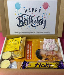 Personalised Self Care Pamper Hamper Box For Her Birthday Present Gift Spa Pack