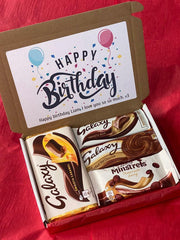 Galaxy Chocolate Gift Box | Galaxy Minstrels Hamper | Personalised Gift Present