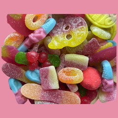 Vegan Fizzy Sour Halal Retro Sweets Wholesale PICK N MIX Wedding Party Candy Bag