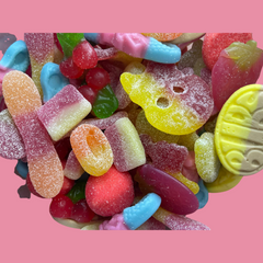 Vegan Sweets Pick N Mix Retro Candy Jelly Hamper Gift Box Vegetarian Friendly