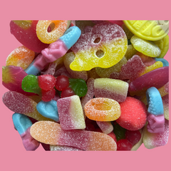 Vegan Sweets Pick N Mix Retro Candy Jelly Hamper Gift Box Vegetarian Friendly