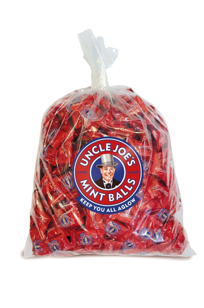 Uncle Joes MINT BALLS Traditional Hard Boiled Sweets Retro Candy Joe Candy Party