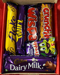 CADBURY CHOCOLATE SWEET PERSONALISED GIFT BOX HAMPER BIRTHDAY PRESENT TREAT GIFT