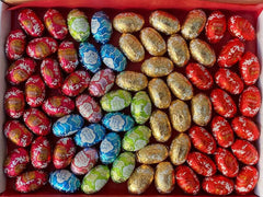 Lindt Lindor Milk Chocolate Easter Mini Eggs Bags Personalised Gifts Box Hamper