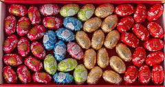 Lindt Lindor Milk Chocolate Easter Mini Eggs Bags Personalised Gifts Box Hamper