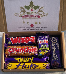 Cadbury Chocolate Sweet Gift Box | Personalised Hamper | Birthday, Christmas