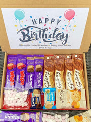 Hug In A Box Personalised Hot Chocolate Letterbox Gift Hamper For Birthday
