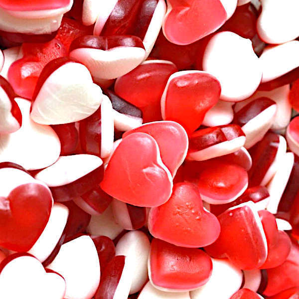 Haribo Heart Throbs Retro Sweets Party Wedding Favours Candy Buffet Pick n Mix