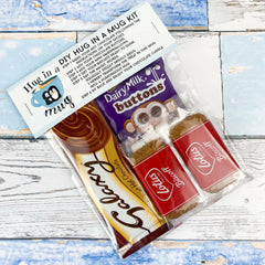 Hug in a Mug Hot Chocolate Kit Lockdown Gift Cadbury Galaxy Drink Box Coffee Tea