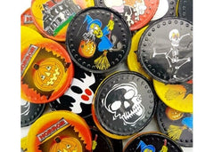 Horror Scary Trick Milk Chocolate Gold Foiled HALLOWEEN COINS Party Bag Favours