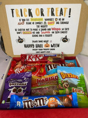 Personalised Halloween Chocolate Box - Trick Or Treat - Kids Halloween - Halloween Gift For Boy - Halloween Gift For Girl - Halloween Gift