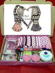 Warm & Cozy Care Package for Friend | Merry Christmas Gift Basket