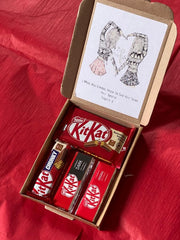 Personalised Letterbox KitKat Chocolates Hamper, Gift For Her, Best Friends, Birthday, Gift For Him, Mothers Day Gift, Easter Chocolate Box