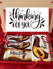Galaxy Chocolate Gift Box | Handmade Galaxy Hamper | Galaxy Milk Chocolate | Personalised Galaxy Gift | Hug In A Box | Birthday Gift