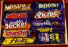 Cadbury Dairy Milk Chocolate Sweet Personalised Box Candy Hamper Orange Twirl Letterbox Treat Selection Gift Present Personalised Birthday