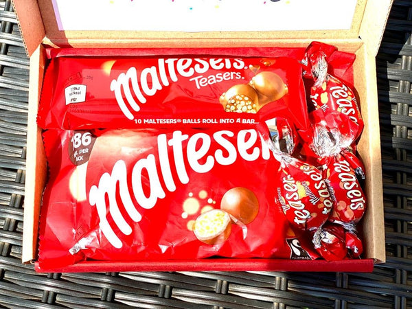 Maltesers Teasers Chocolate Hamper Gift Box Letterbox Gift Birthday Hug In A Box Valentines Day Gifts For Him Son Daughter Grandchild
